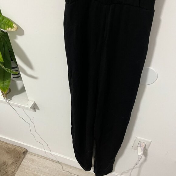 Hatch Black Short Sleeve Maternity Jumpsuit Size 1 - Picture 5 of 7